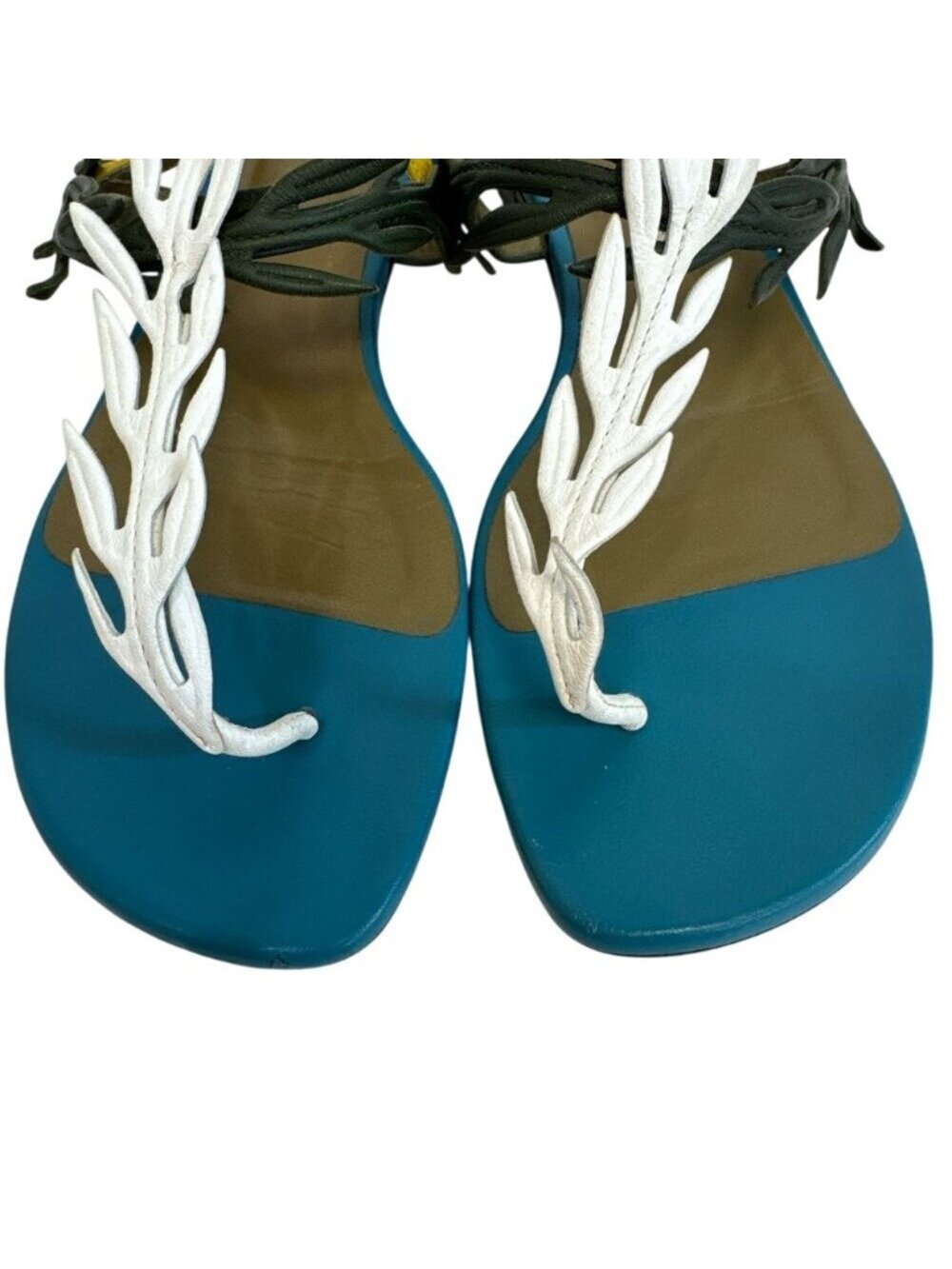 Hermes Leaf Motif Sandals - Picture 4 of 8